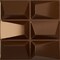 Ekena Millwork 19 5/8in. W x 19 5/8in. H Stratford EnduraWall Decorative 3D Wall Panel Covers 2.67 Sq. Ft. WP20X20STCDC - alternate 1